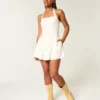 Düşük Bel Halter Mini Elbise