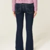 Düşük Bel Koyu Yıkama Bootcut Kot Pantolon Düşük Bel Koyu Yıkama Bootcut Kot Pantolon