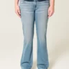 Düşük Bel Orta Yıkama Bootcut Kot Pantolon Düşük Bel Orta Yıkama Bootcut Kot Pantolon