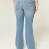 Düşük Bel Orta Yıkama Bootcut Kot Pantolon Düşük Bel Orta Yıkama Bootcut Kot Pantolon