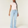 Düşük Bel Yıldız Nakışlı Bootcut Kot Pantolon Düşük Bel Yıldız Nakışlı Bootcut Kot Pantolon