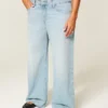 Düşük Bel Yıpranmış Bol Kot Pantolon Düşük Bel Yıpranmış Bol Kot Pantolon