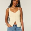 Düğmeli Sweater Tank Düğmeli Sweater Tank