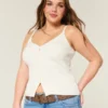 Düğmeli Sweater Tank Düğmeli Sweater Tank