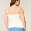 Düğmeli Sweater Tank Düğmeli Sweater Tank