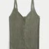 Düğmeli Sweater Tank Düğmeli Sweater Tank