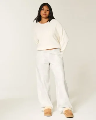 Doe Baskılı Bol Sweatpantolon