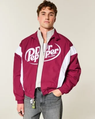 Dr Pepper Grafikli Yarış Ceketi