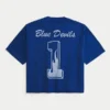 Duke Üniversitesi Blue Devils Grafik Futbol Forması
