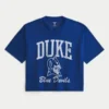 Duke Üniversitesi Blue Devils Grafik Futbol Forması