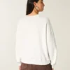 Easy New York Gitar Çivili Grafikli Crew Sweatshirt