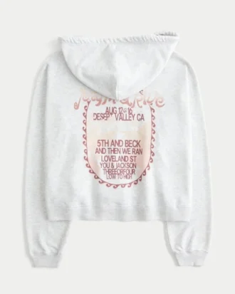 Easy Palm Drive Grafik Kapüşonlu Sweatshirt