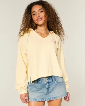 Easy Solana Springs Grafik Kapüşonlu Sweatshirt