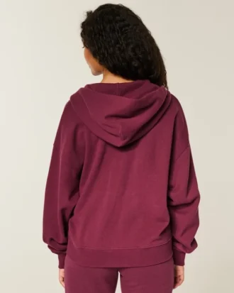 En Kolay Fermuarlı Kapüşonlu Sweatshirt