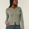 Eyelet Crew Hırka