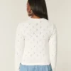 Eyelet Crew Hırka
