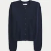 Eyelet Crew Hırka