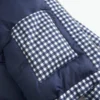 Fermuarlı Desenli Puffer Ceket Fermuarlı Desenli Puffer Ceket