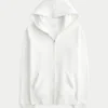 Fermuarlı Kapüşonlu Sweatshirt Fermuarlı Kapüşonlu Sweatshirt