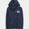Fermuarlı Senior ’26 Grafik Kapüşonlu Sweatshirt Fermuarlı Senior ’26 Grafik Kapüşonlu Sweatshirt