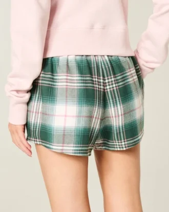 Flanel Boxer Şort Flanel Boxer Şort