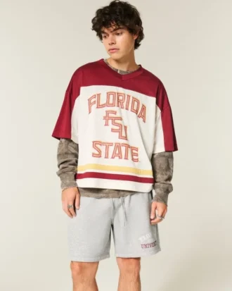Florida State University Seminoles Grafikli Polar Şort