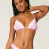 Fırfırlı Kenarlı Üçgen Bikini Üstü Fırfırlı Kenarlı Üçgen Bikini Üstü