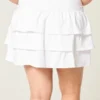 Fırfırlı Örme Mini Etek