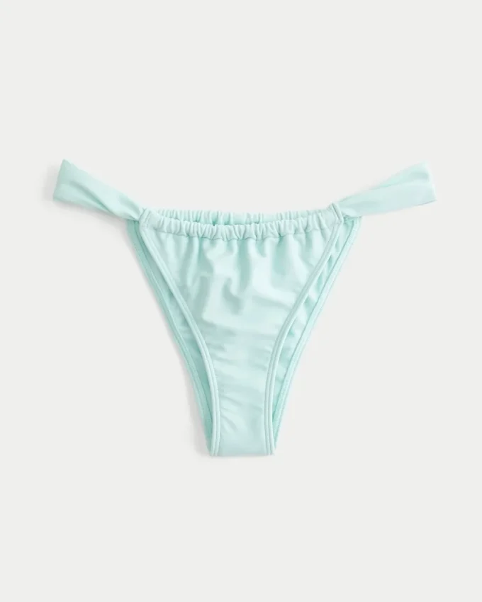 Geniş Askılı Yüksek Bacak Cheekiest Bikini Altı