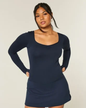 Gilly Hicks Active Recharge Cinch Sweetheart Üst