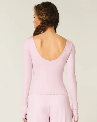 Gilly Hicks Active Recharge Cinch Sweetheart Üst