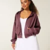 Gilly Hicks Active Recharge Easy Zip-Up Hoodie