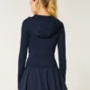 Gilly Hicks Active Recharge Fermuarlı Kapüşonlu Sweatshirt