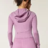 Gilly Hicks Active Recharge Fermuarlı Kapüşonlu Sweatshirt