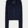 Gilly Hicks Active Recharge Fermuarlı Kapüşonlu Sweatshirt