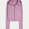 Gilly Hicks Active Recharge Fermuarlı Kapüşonlu Sweatshirt