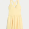 Gilly Hicks Active Recharge Wrap Halter Elbise