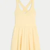 Gilly Hicks Active Recharge Wrap Halter Elbise