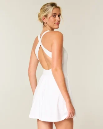 Gilly Hicks Active Recharge Wrap Halter Elbise