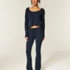 Gilly Hicks Always Cozy Waffle Bootcut Pantolon