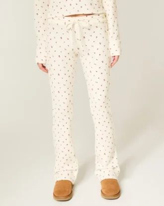 Gilly Hicks Always Cozy Waffle Bootcut Pantolon