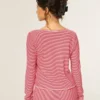 Gilly Hicks Always Cozy Waffle Uzun Kollu Scoop Top