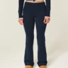 Gilly Hicks Kazak Örgü Katlamalı Bootcut Pantolon