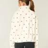 Gilly Hicks Nakışlı Sherpa Fermuarlı Sweatshirt Gilly Hicks Nakışlı Sherpa Fermuarlı Sweatshirt