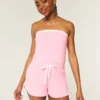 Gilly Hicks Rahat Straplez Waffle Onesie