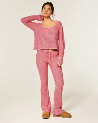 Gilly Hicks Rahat Waffle Bootcut Pantolon