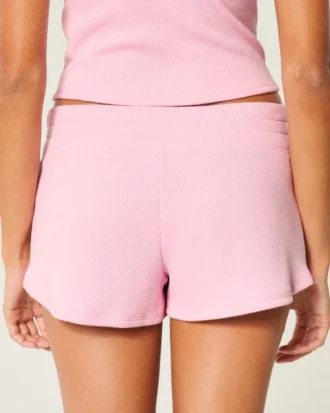 Gilly Hicks Rahat Waffle Mini Şort
