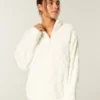 Gilly Hicks Sherpa Çeyrek Fermuarlı Sweatshirt