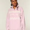 Gilly Hicks Sherpa Çeyrek Fermuarlı Sweatshirt