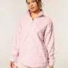 Gilly Hicks Sherpa Çeyrek Fermuarlı Sweatshirt
